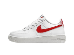 Nike Air Force 1 Crater Next Nature GS White Habanero Red 