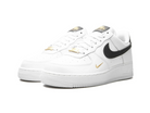Nike Air Force 1 Low '07 Essential White Black Gold Mini Swoosh (Women's)-sneakers-Nike-pikastore.cz