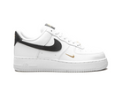 Nike Air Force 1 Low '07 Essential White Black Gold Mini Swoosh (Women's)-sneakers-Nike-pikastore.cz