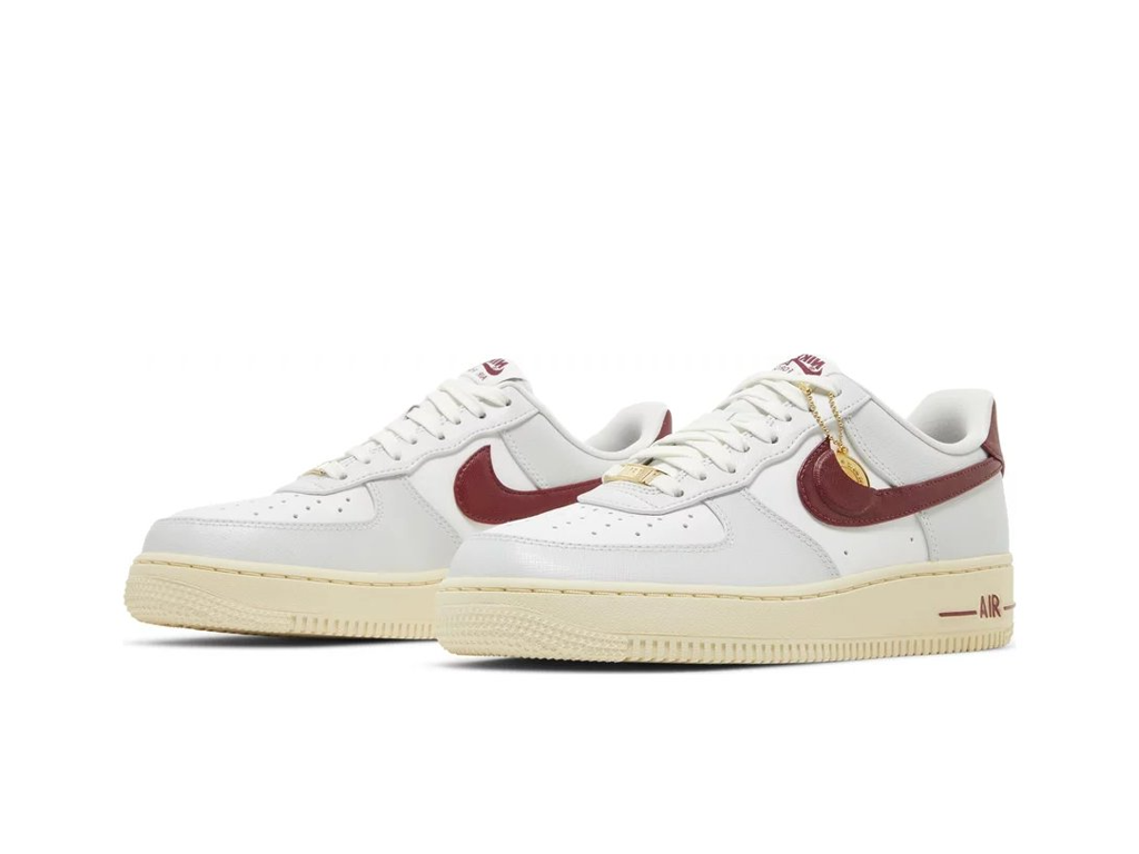 Nike Air Force 1 Low '07 SE Just Do It Photon Dust Team Red (Women's)-sneakers-Nike-pikastore.cz