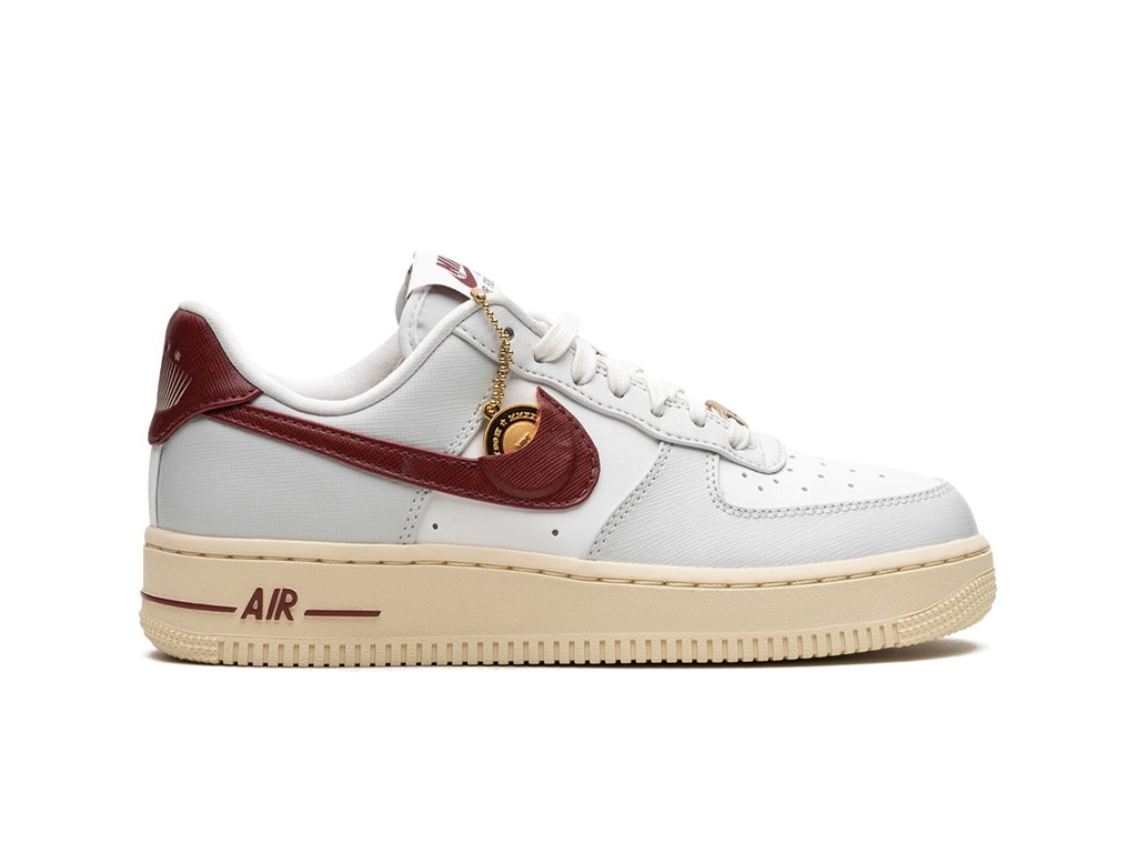 Nike Air Force 1 Low '07 SE Just Do It Photon Dust Team Red (Women's)-sneakers-Nike-pikastore.cz