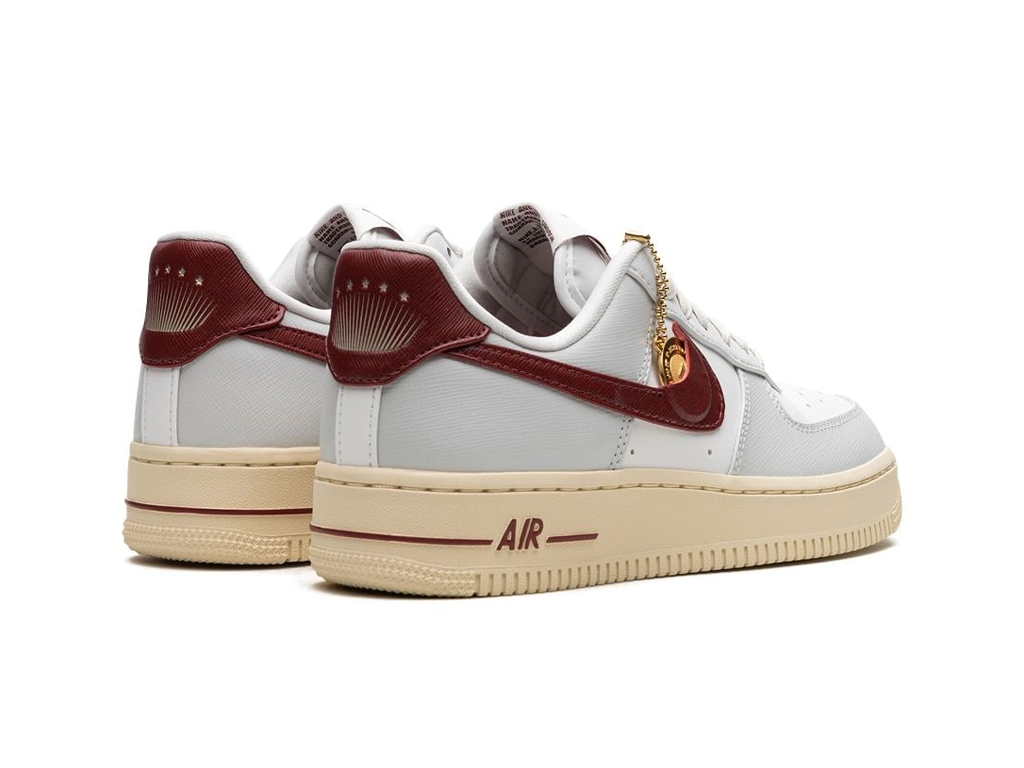 Nike Air Force 1 Low '07 SE Just Do It Photon Dust Team Red (Women's)-sneakers-Nike-pikastore.cz
