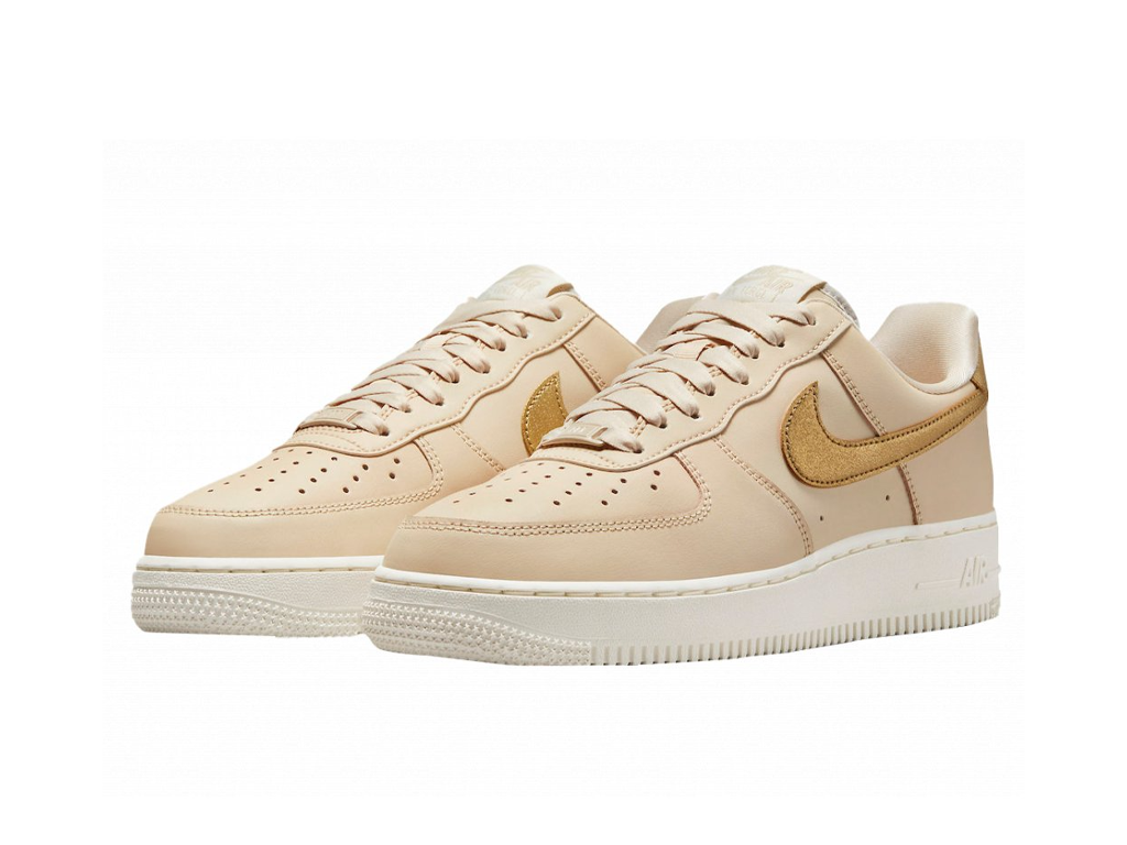Nike Air Force 1 Low '07 Sanddrift Metallic Gold (Women's)-sneakers-Nike-pikastore.cz