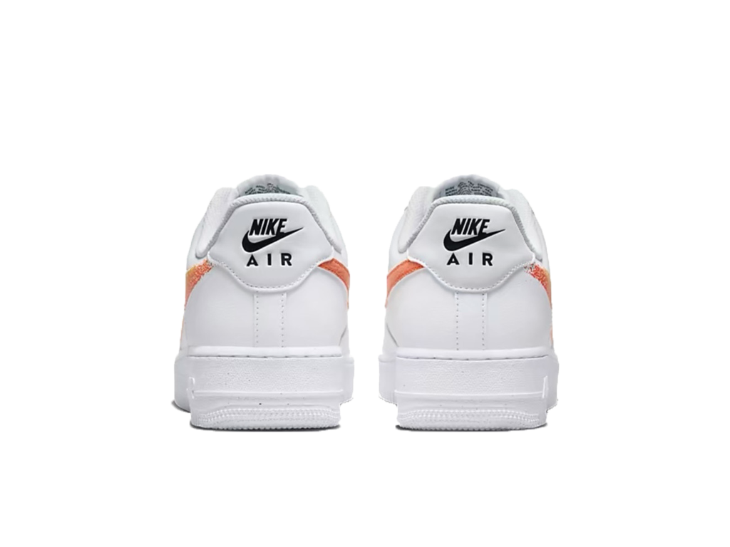 Nike Air Force 1 Low '07 Spray Paint Swoosh White Safety Orange-sneakers-Nike-pikastore.cz