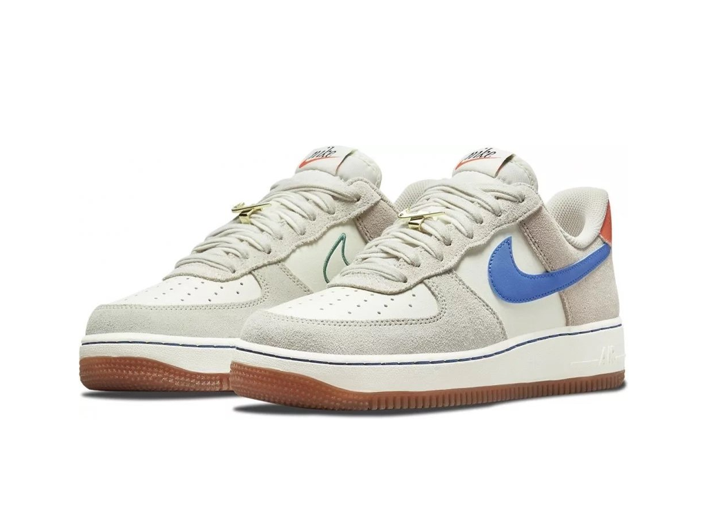 Nike Air Force 1 Low First Use Sail Royal (Women's)-sneakers-Nike-pikastore.cz