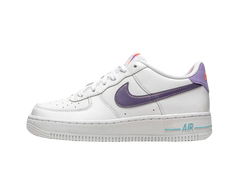 Nike Air Force 1 Low LV8 White Dark Purple (GS)