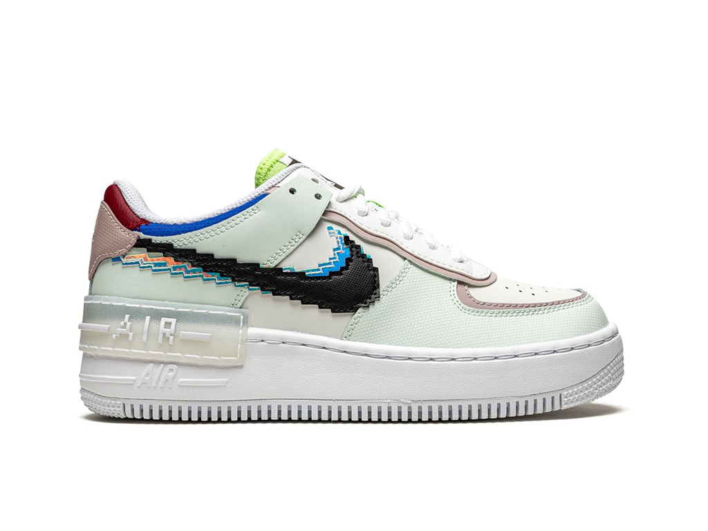 Nike Air Force 1 Low Shadow 8 Bit Barely Green (Women's)-sneakers-Nike-pikastore.cz