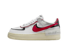 Nike Air Force 1 Low Shadow White Silver Gym Red