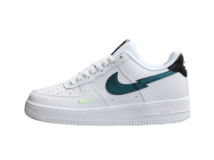 Nike Air Force 1 Low Split Swoosh White Aquamarine