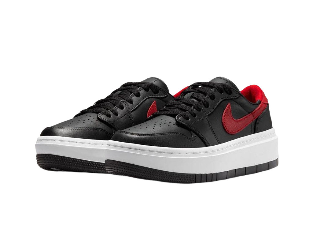 Nike Air Jordan 1 Elevate Low Black Gym Red-Air Jordan-pikastore.cz