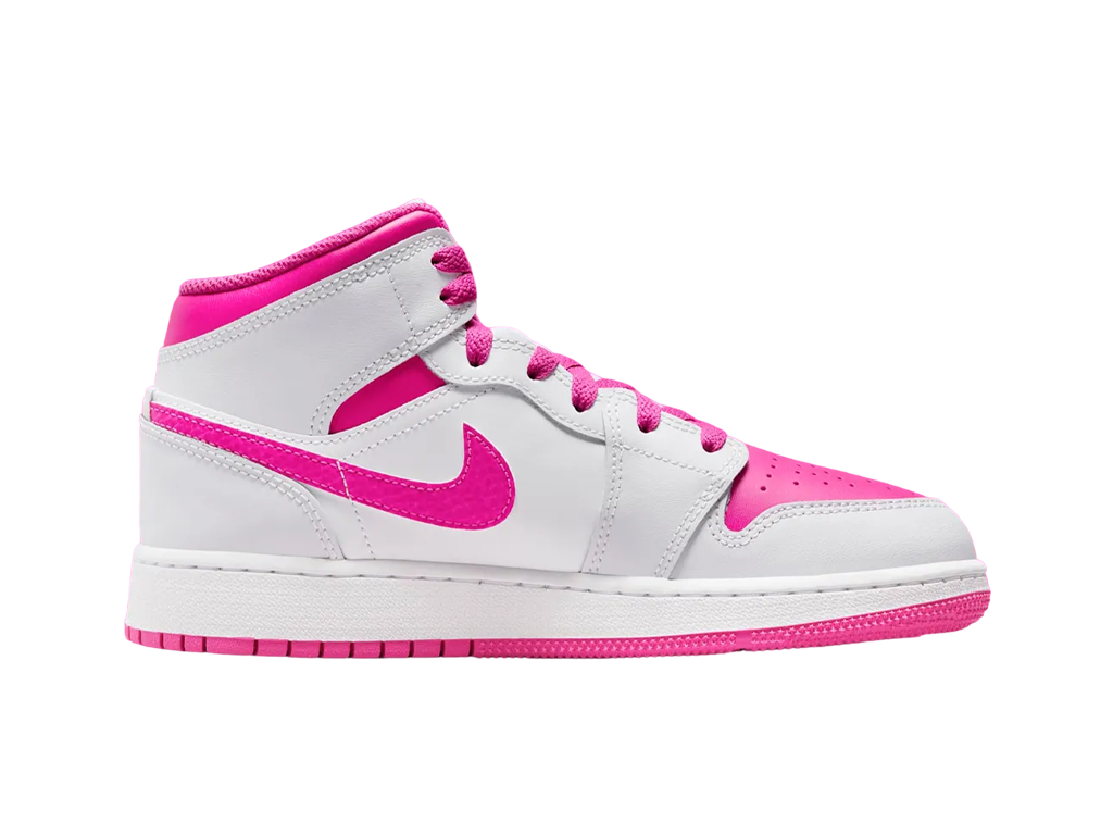 Nike Air Jordan 1 Mid GS Fire Pink-Air Jordan-pikastore.cz