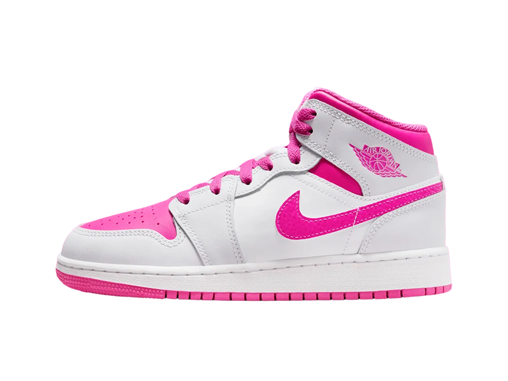 Nike Air Jordan 1 Mid GS Fire Pink-Air Jordan-pikastore.cz