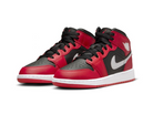 Nike Air Jordan 1 Mid GS Gym Red Black White-Air Jordan-pikastore.cz