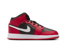 Nike Air Jordan 1 Mid GS Gym Red Black White-Air Jordan-pikastore.cz