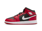 Nike Air Jordan 1 Mid GS Gym Red Black White-Air Jordan-pikastore.cz