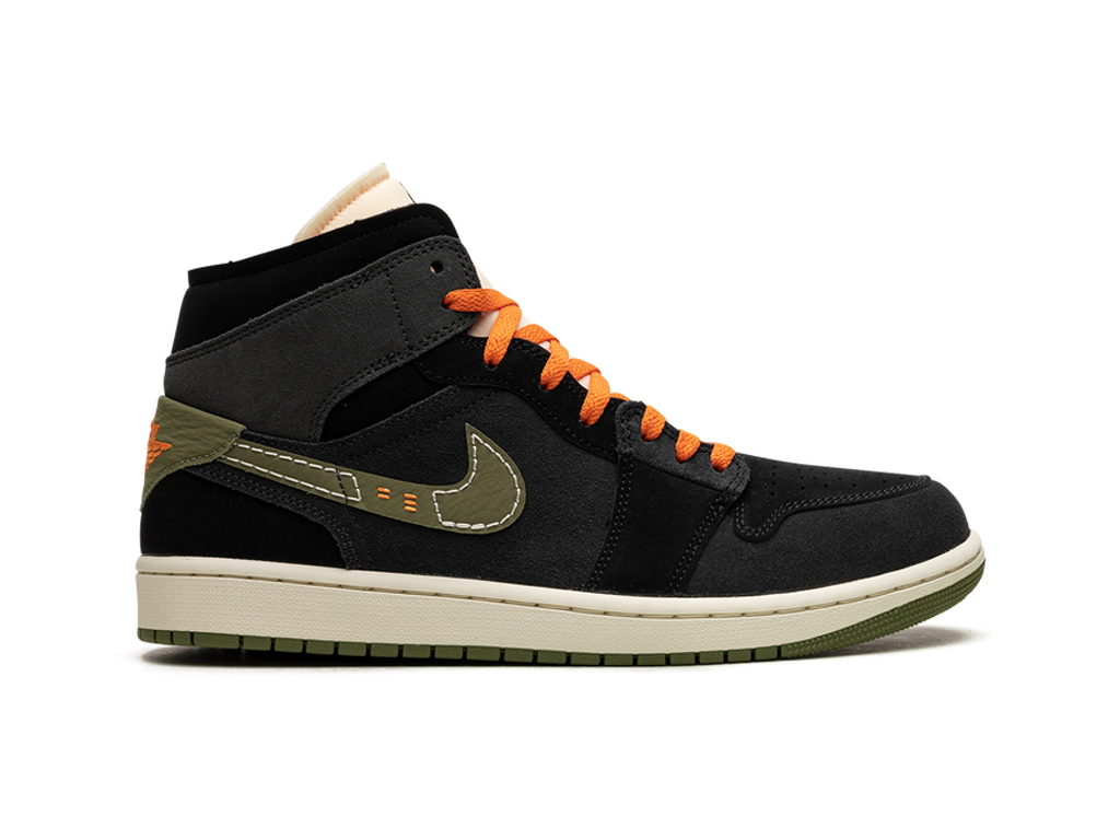 Nike Air Jordan 1 Mid SE Craft Anthracite Light Olive-Air Jordan-pikastore.cz