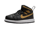 Nike Air Jordan 1 Mid TD Black Metallic Gold-Air Jordan-pikastore.cz