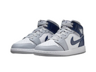 Nike Air Jordan 1 Mid Wolf Grey Midnight Navy-Air Jordan-pikastore.cz