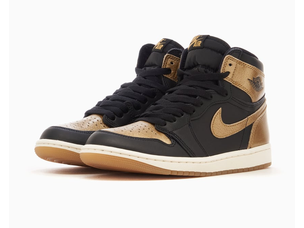 Nike Air Jordan 1 Retro High OG Black Gold-Air Jordan-pikastore.cz
