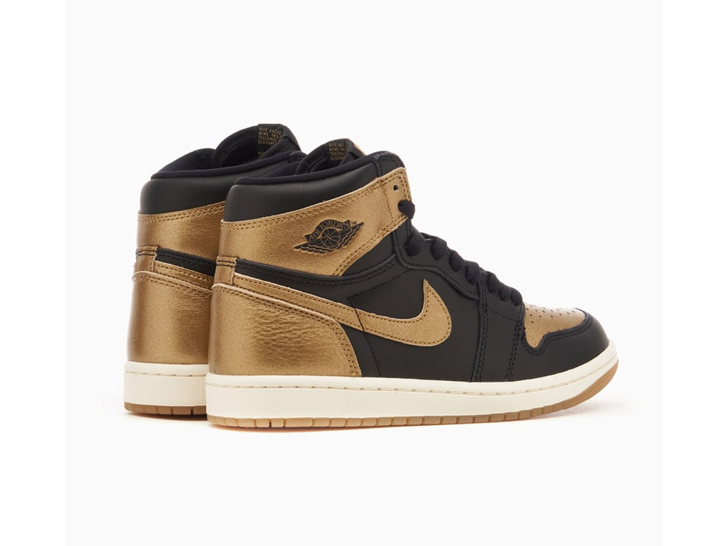 Nike Air Jordan 1 Retro High OG Black Gold-Air Jordan-pikastore.cz