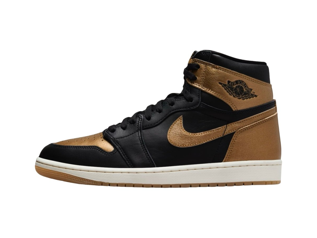 Nike Air Jordan 1 Retro High OG Black Gold-Air Jordan-pikastore.cz