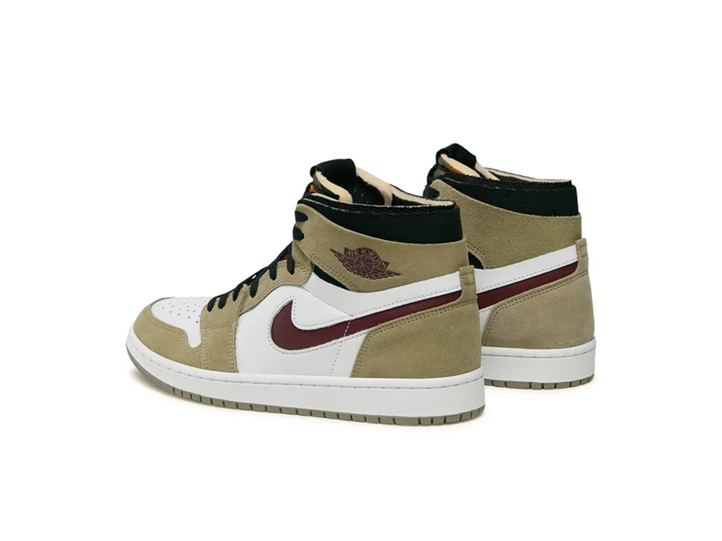 Nike Air Jordan 1 Zoom Comfort Neutral Olive Cherrywood-Air Jordan-pikastore.cz