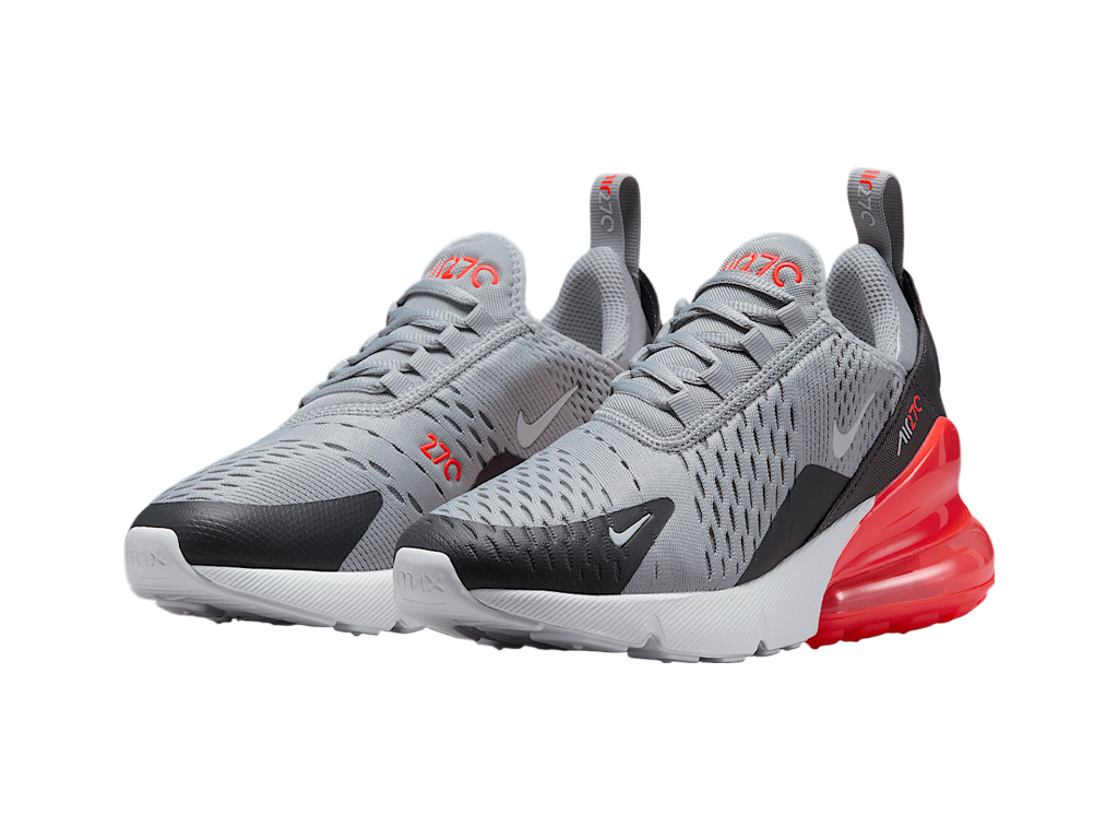 Nike Air Max 270 GS Wolf Grey Bright Crimson-Nike-pikastore.cz
