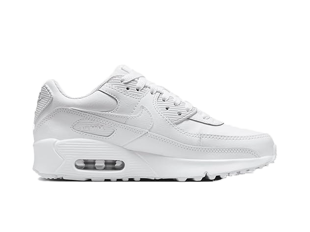 Nike Air Max 90 GS White Metallic Silver-Nike-pikastore.cz