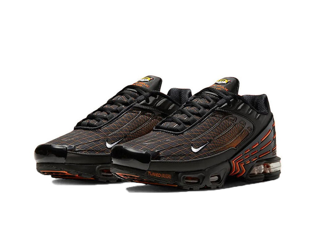 Nike Air Max Plus 3 Black Orange Spirograph-sneakers-Nike-pikastore.cz