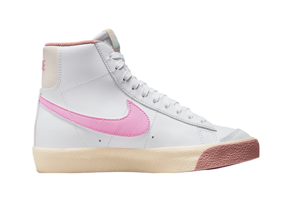 Nike Blazer Mid 77 GS White Pink Spell-Nike-pikastore.cz