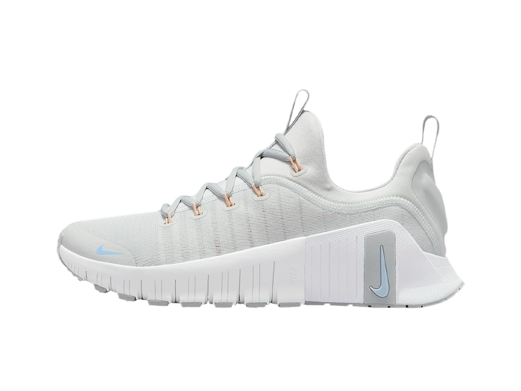 Nike Free Metcon 6 Photon Dust Light Smoke Grey Summit White Metallic Silver (Womens)-Nike-pikastore.cz