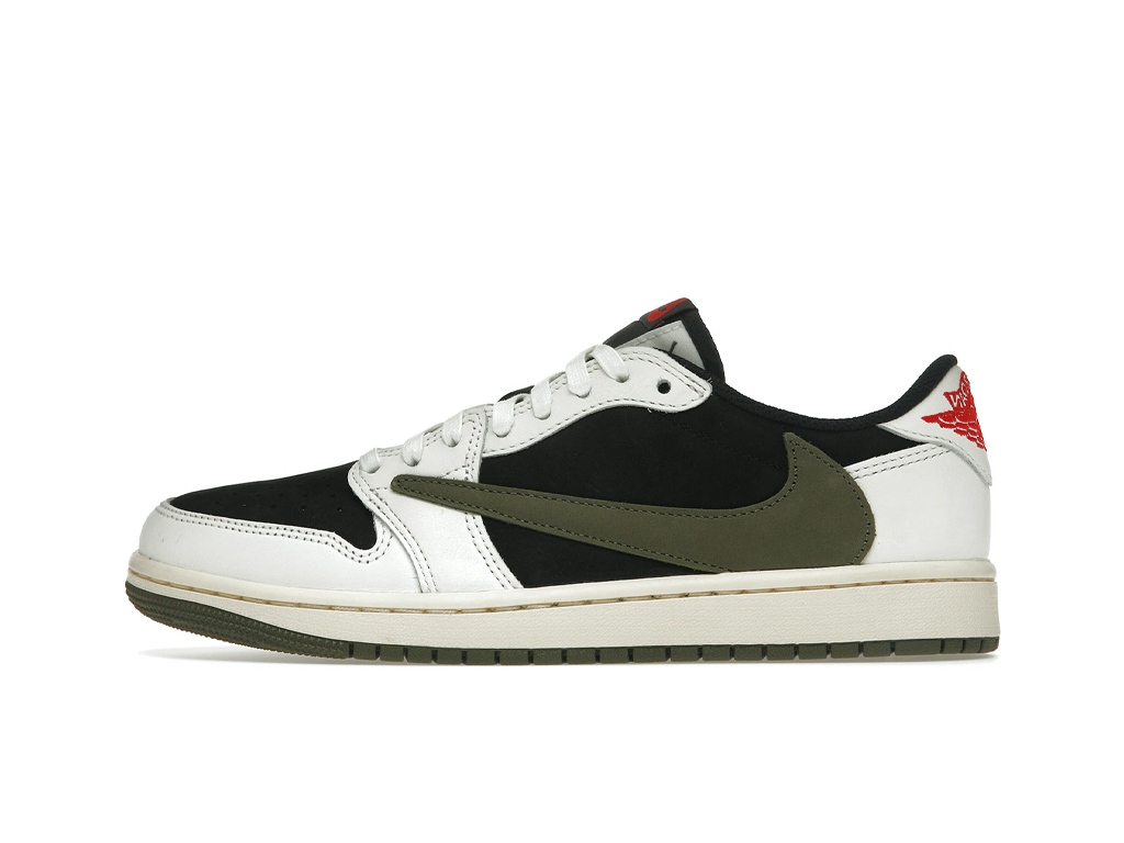 Nike Jordan 1 Retro Low OG SP Travis Scott Olive (Women's)-sneakers-Air Jordan-pikastore.cz