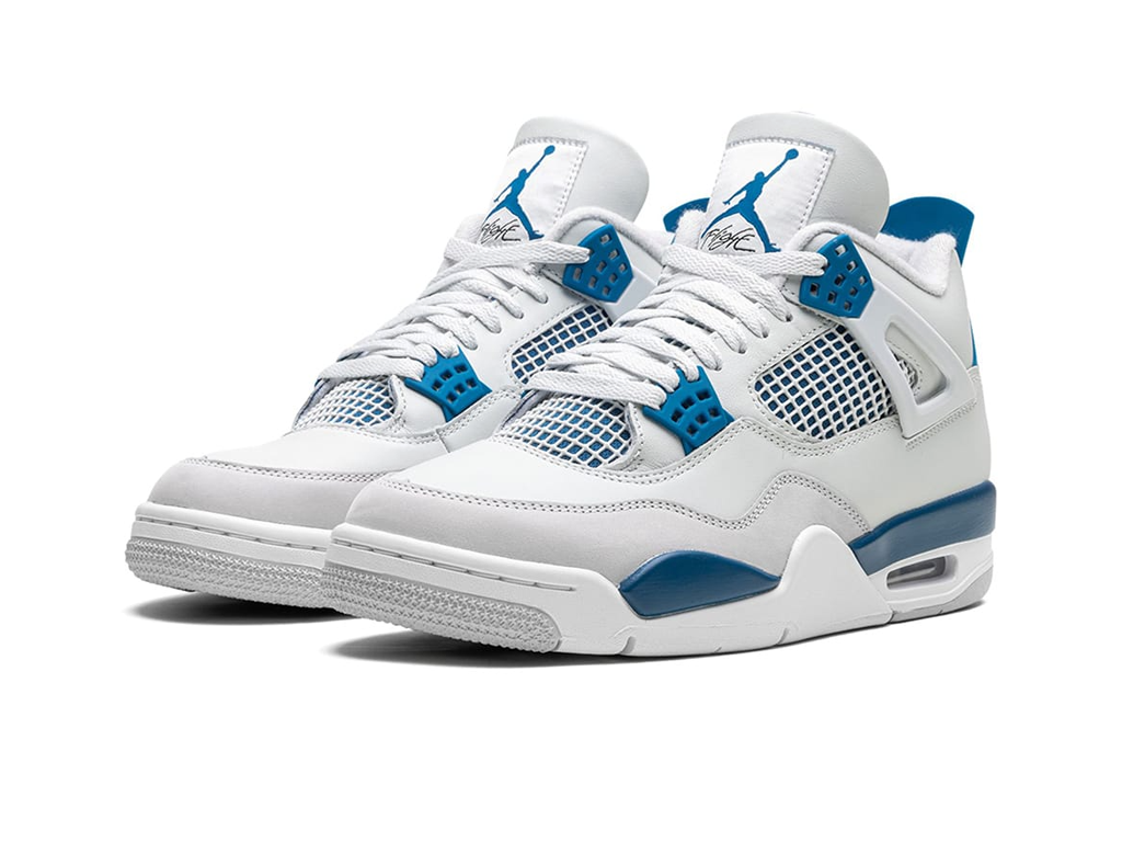 Nike Jordan 4 Retro Military Blue (2024) (GS)-sneakers-Air Jordan-pikastore.cz