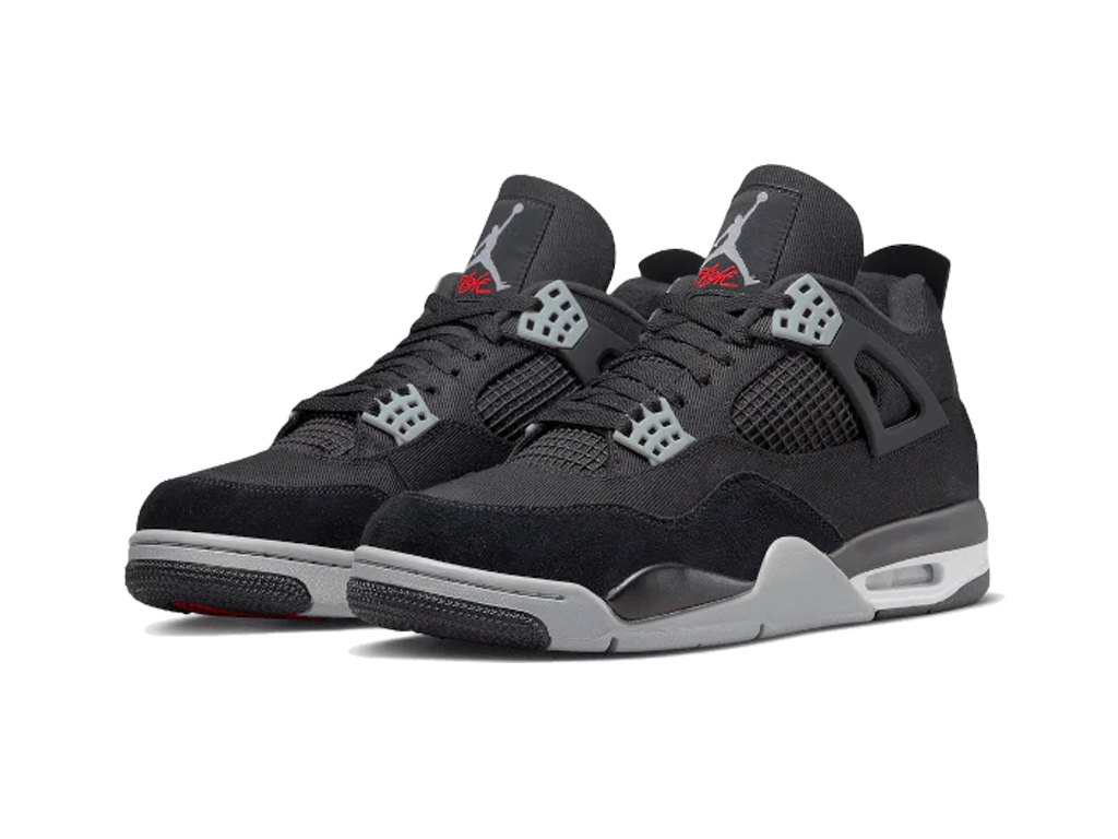 Nike Jordan 4 Retro SE Black Canvas-sneakers-Air Jordan-pikastore.cz
