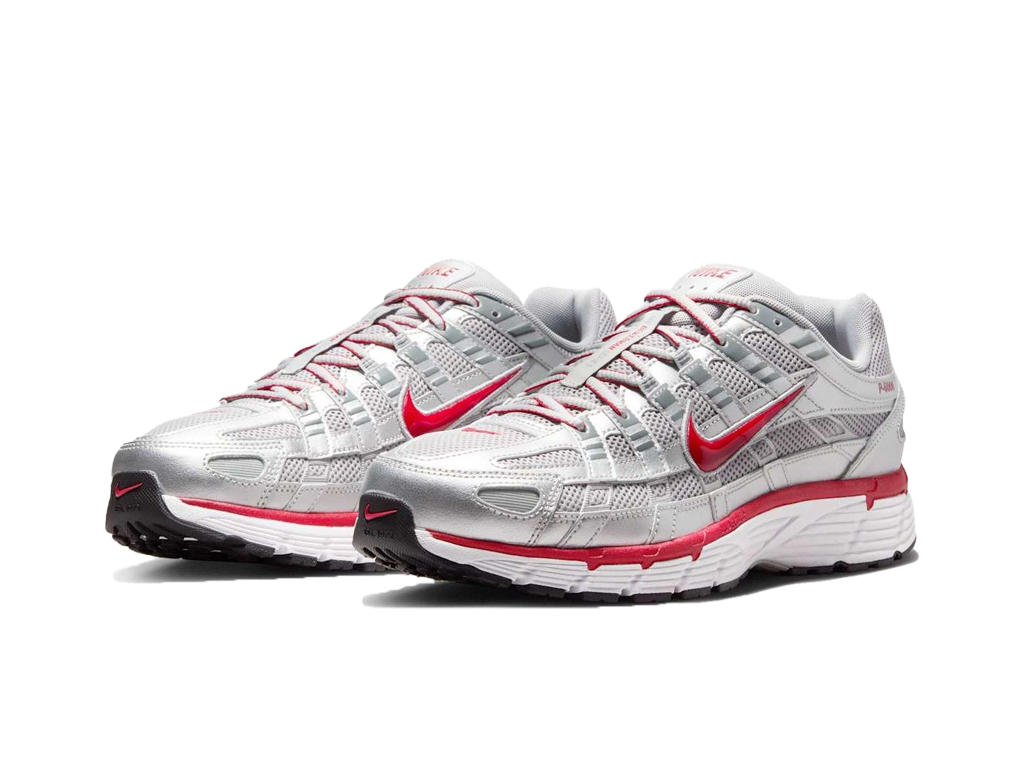 Nike P-6000 Metallic Silver Gym Red-Nike-pikastore.cz