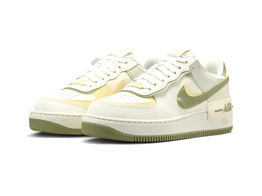 Nike Wmns Air Force 1 Shadow Pale Ivory Oil Green-Nike-pikastore.cz