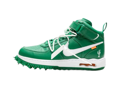 Off-White x Nike Air Force 1 Mid SP Leather Pine Green