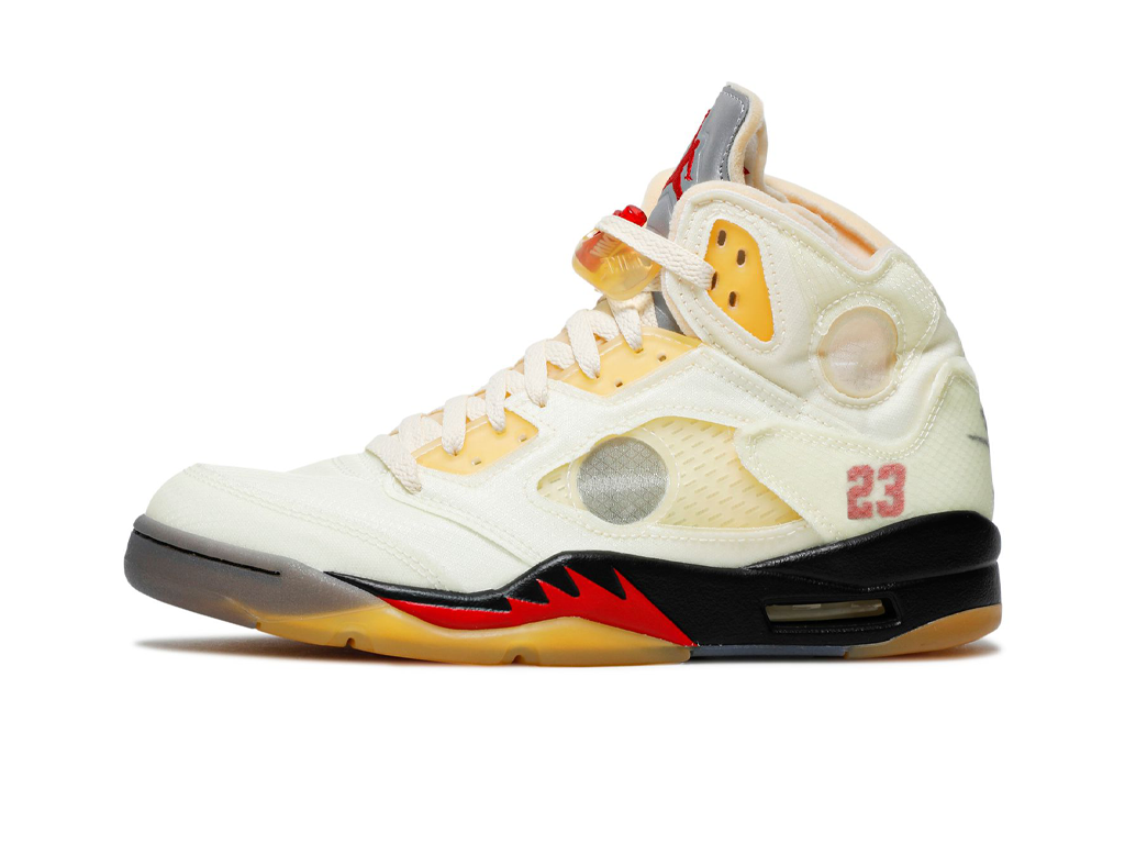 Off-White x Nike Air Jordan 5 SP Sail-Air Jordan-pikastore.cz
