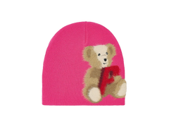 Palace P Bear Nein Cuff Beanie Pink