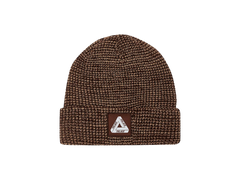 Palace Tri-Freg Patch Beanie Brown