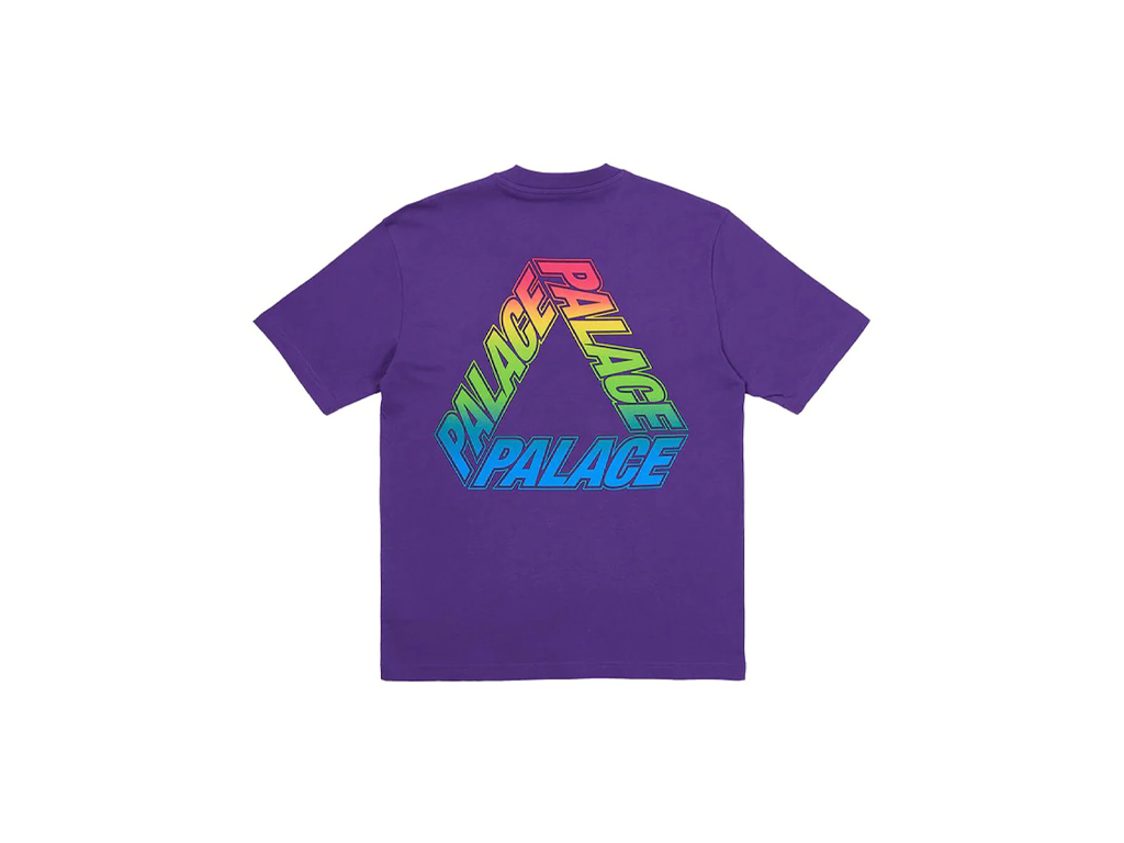 Palace Spectrum P3 T-Shirt Regal Purple