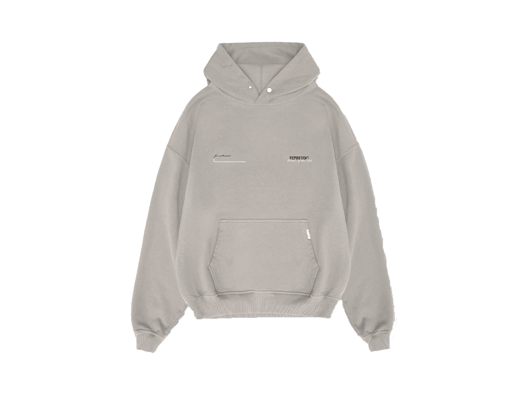 Patron Of The Club Hoodie - Mudstone-Represent-pikastore.cz