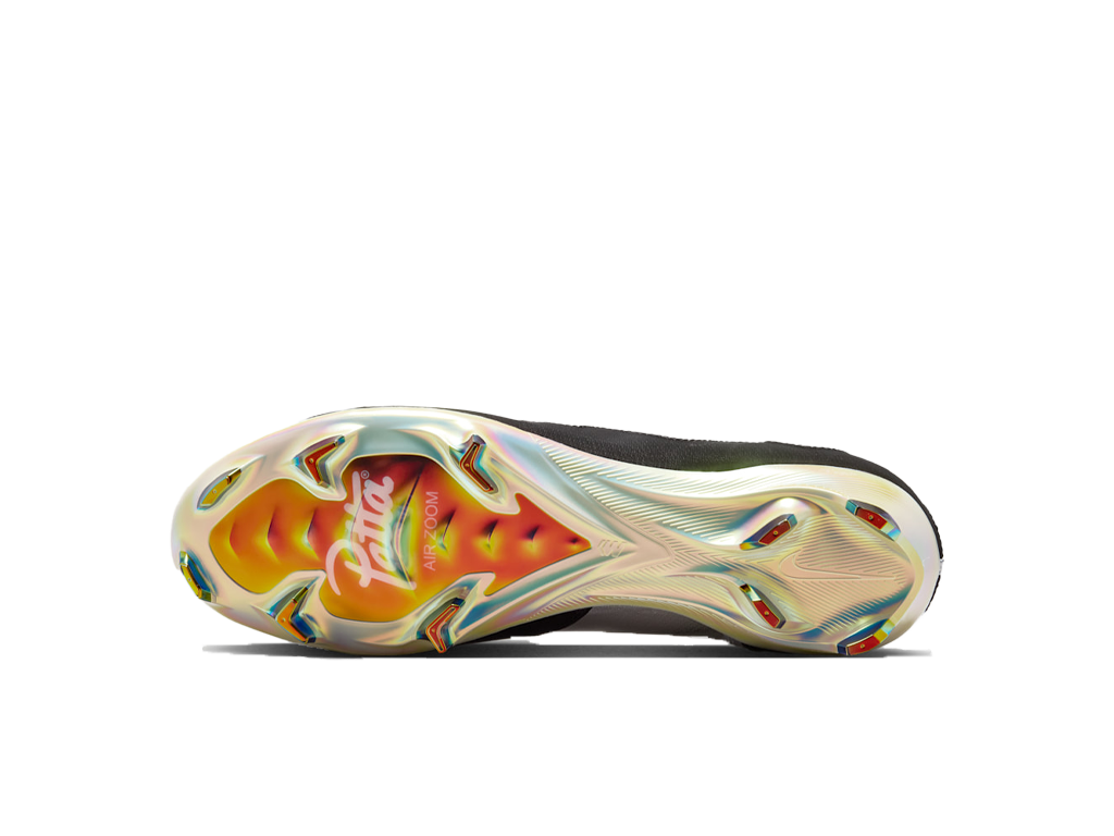 Patta x Nike Mercurial Zoom Vapor 16 Elite FG Waves Pack Black White – focicipő – fotó 5/5