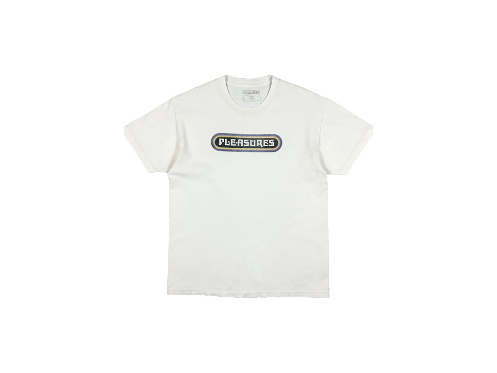 Pleasures Mania Logo Tee White