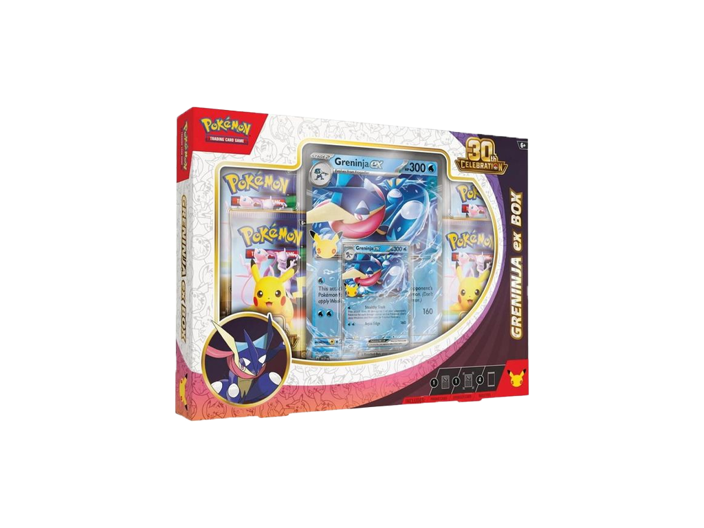 Pokémon TCG: 30th Celebration Greninja ex Box