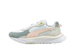Puma Wild Rider Rollin Blue Fog Pink 