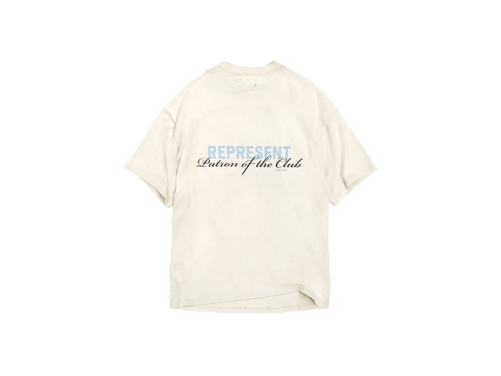 Represent Patron Of The Club T-Shirt Buttercream-Represent-pikastore.cz