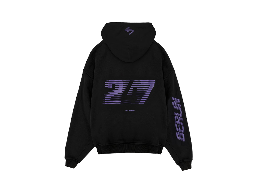 Represent 247 Berlin Hoodie Black Purple-Represent-pikastore.cz