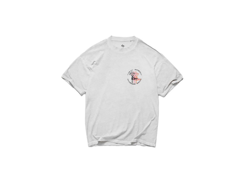 Represent 247 Torch Boxy T-Shirt Bleach Wash-Represent-pikastore.cz