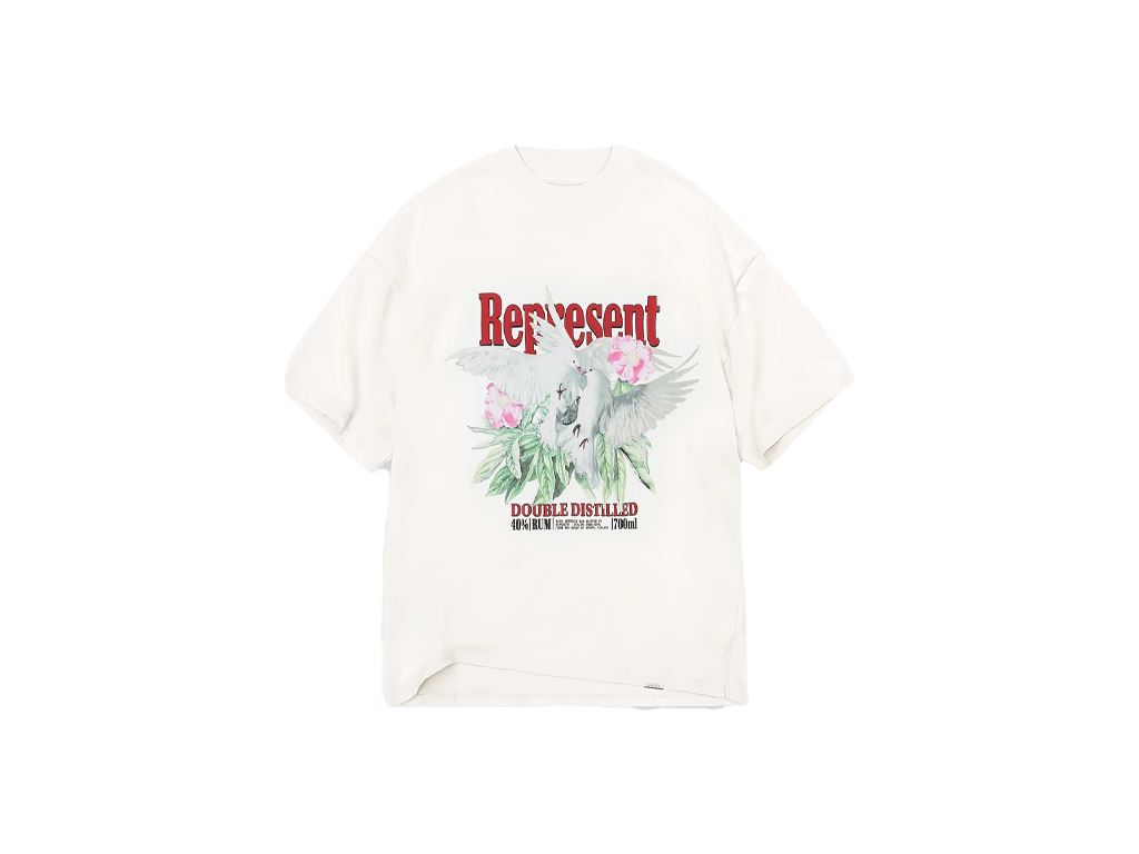 Represent Double Distilled T-shirt Flat White-Represent-pikastore.cz